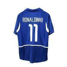 Camisa Brasil 2002 - Ronaldinho #11 | FutMantos