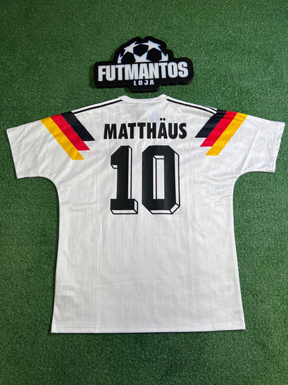 Camisa Alemanha 1990 - Matthäus #10 | FutMantos