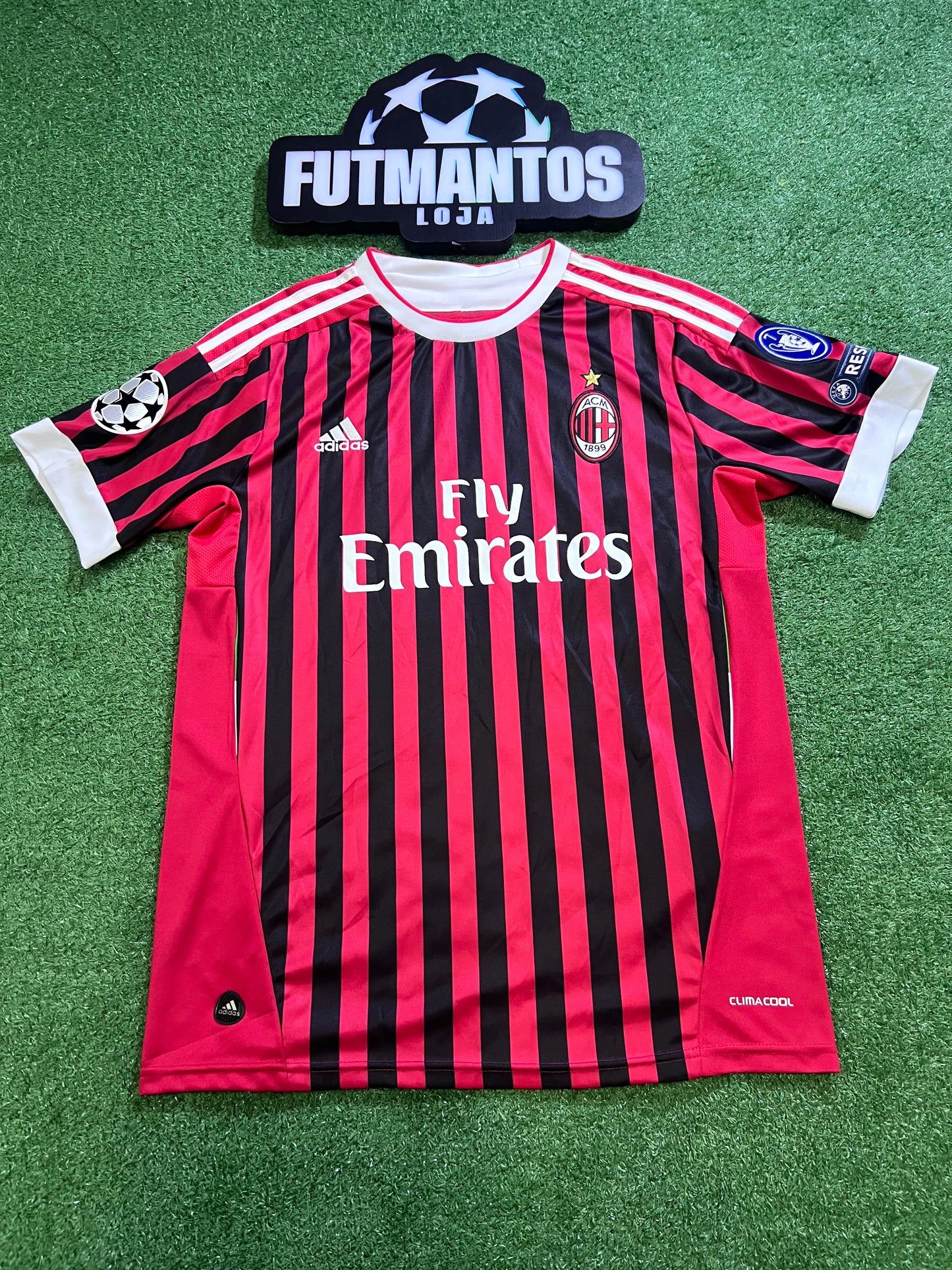 Camisa AC Milan 11/12 - #11 IBRAHIMOVIC | FutMantos