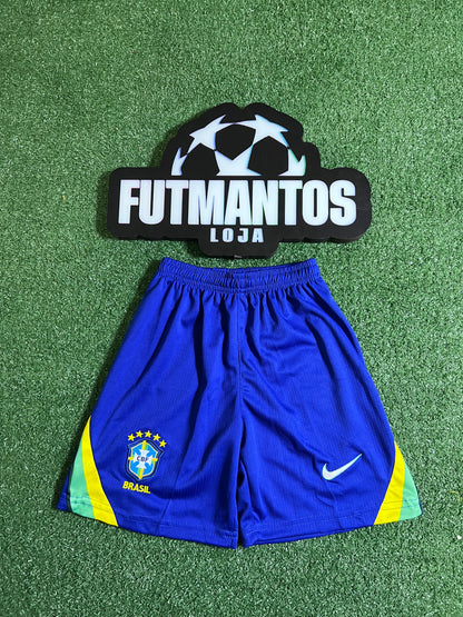 kit Infantil Brasil 26/27 - Amarelo |  FutMantos