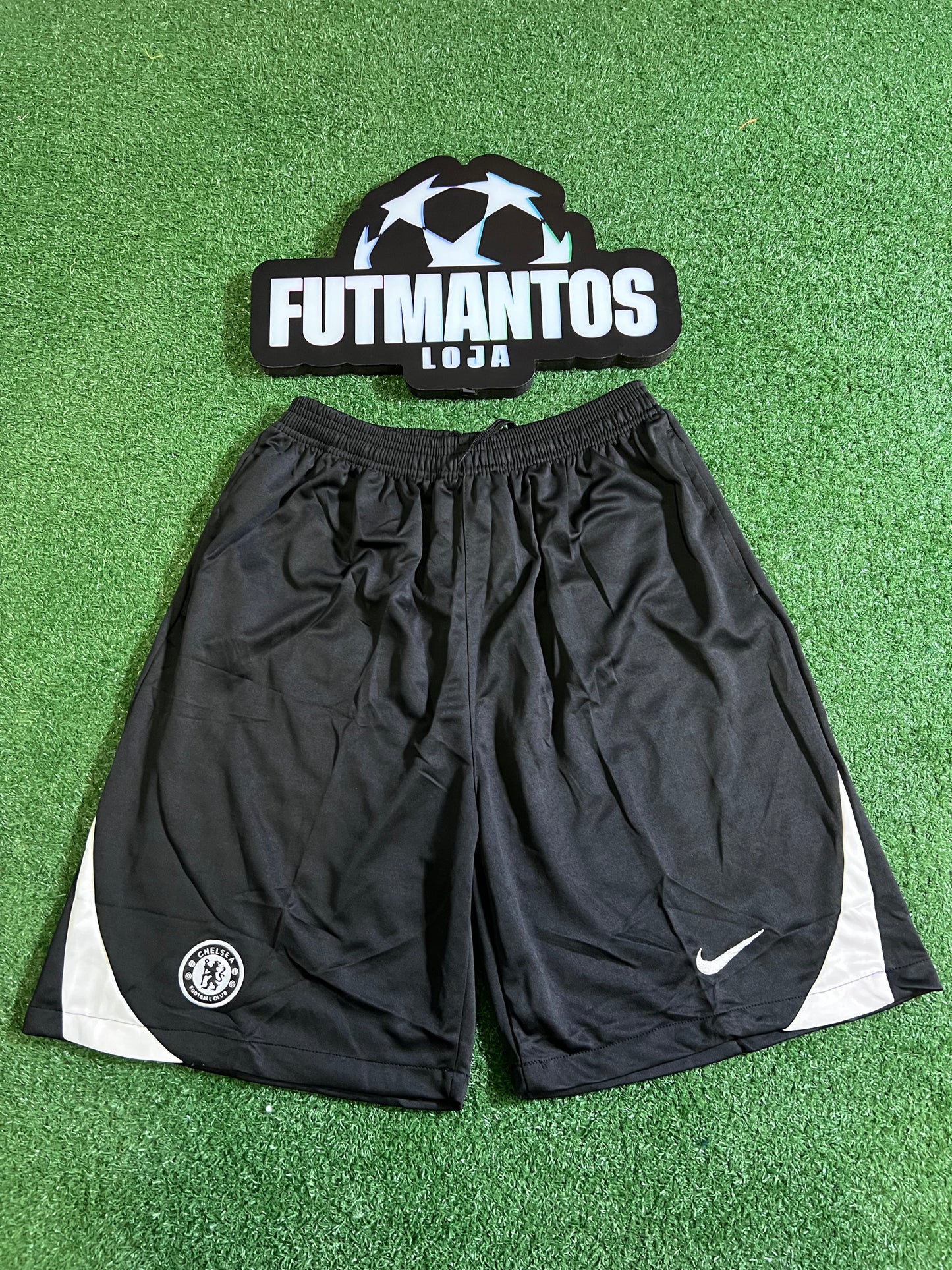 Conjunto Chelsea Regata e Bermuda|FutMantos