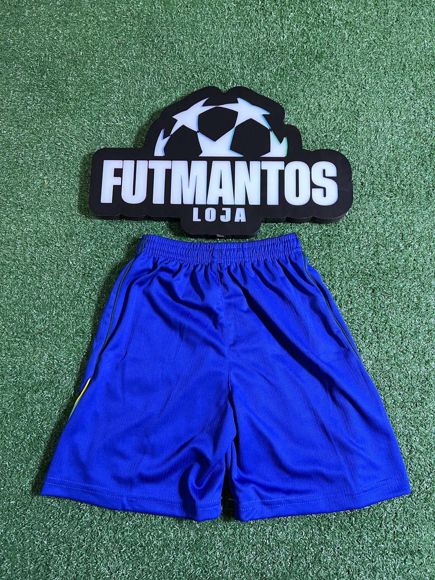 kit Infantil Brasil 26/27 - Amarelo |  FutMantos
