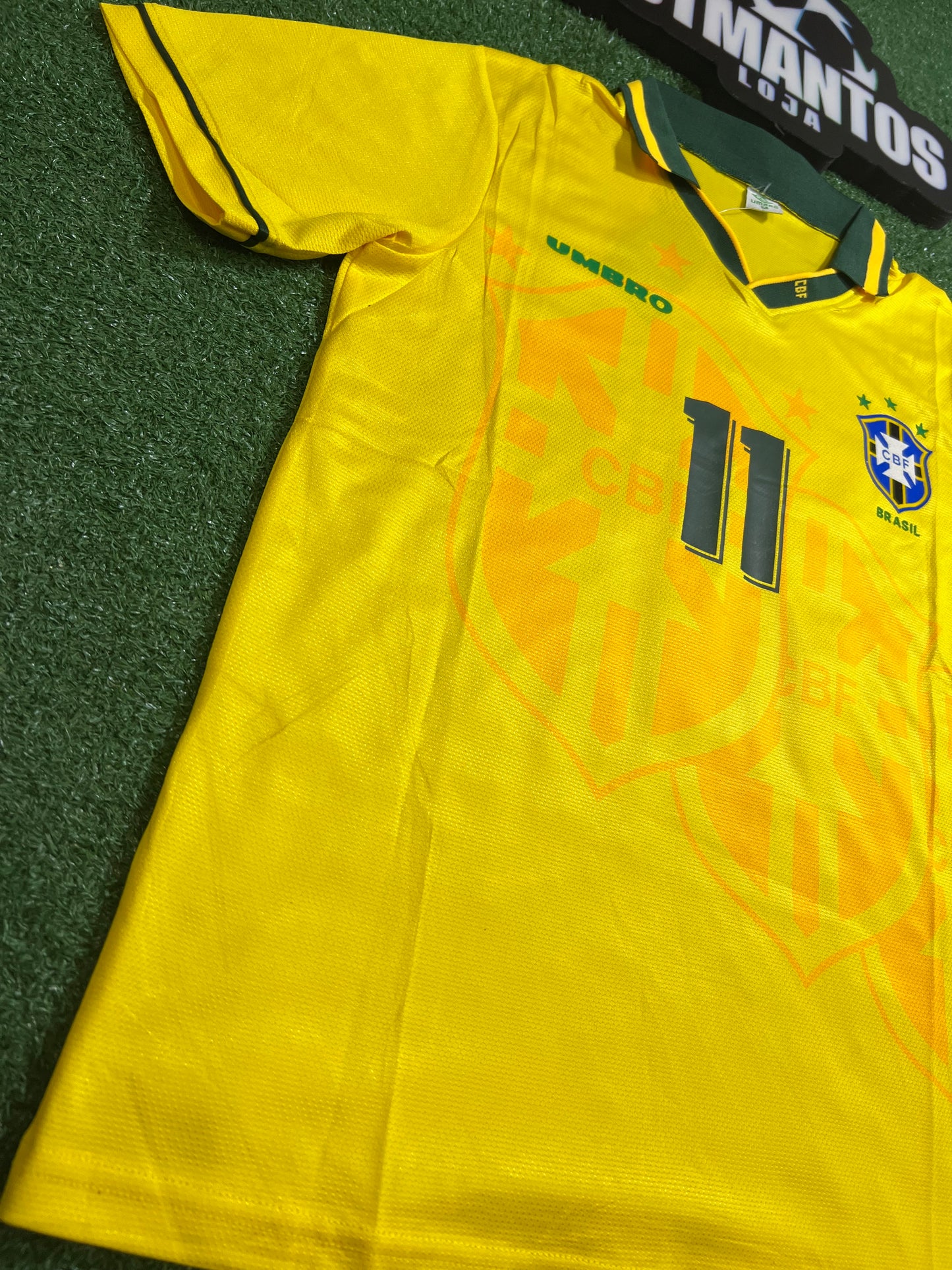 Camisa Brasil 1994 - Romário #11 | FutMantos