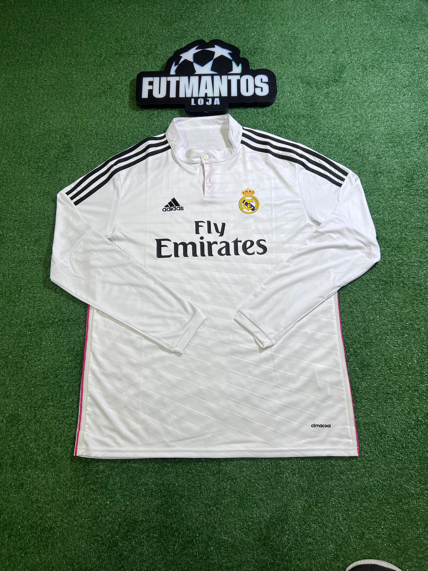 Camisa Real Madrid 2014/15 - Manga Longa | FutMantos