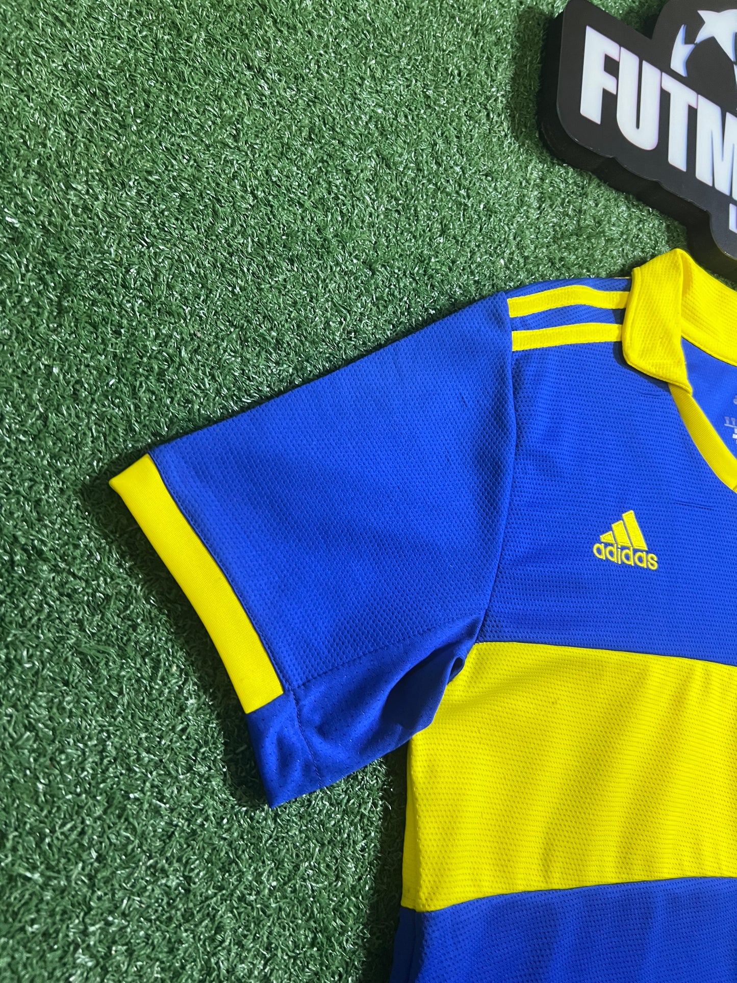 Camisa Boca Juniors 22/23 - Torcedor | FutMantos - Pequeno fio puxado