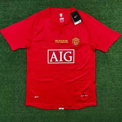 Camisa Manchester United 2007/08 - Retrô - Ronaldo #7