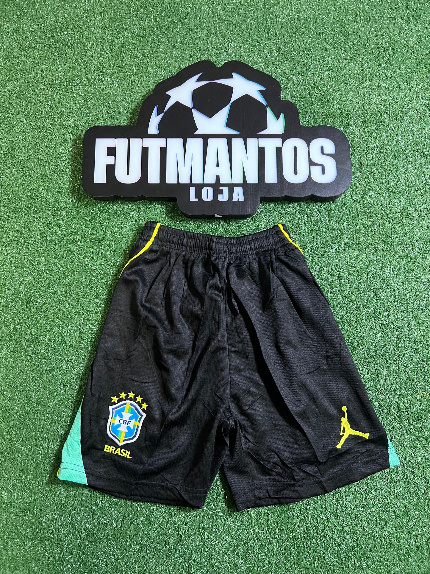 kit Infantil Brasil 26/27 - Azul | FutMantos