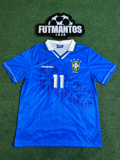 Camisa Brasil 1994 - Romário #11 | FutMantos