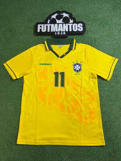 Camisa Brasil 1994 - Romário #11 | FutMantos