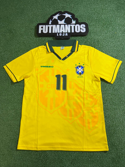 Camisa Brasil 1994 - Romário #11 | FutMantos