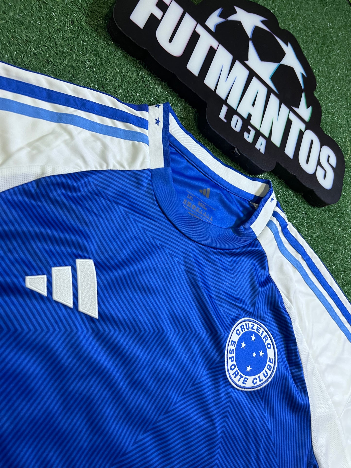Camisa Cruzeiro 25/26 - Sem Betfair | FutMantos