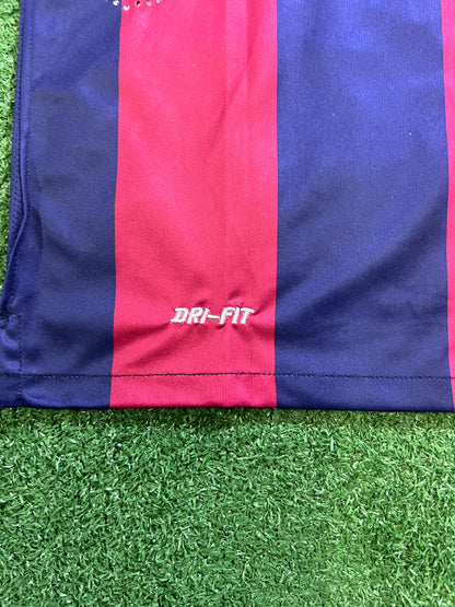 Camisa Barcelona I 14/15 - Retrô - Messi #10 | FutMantos