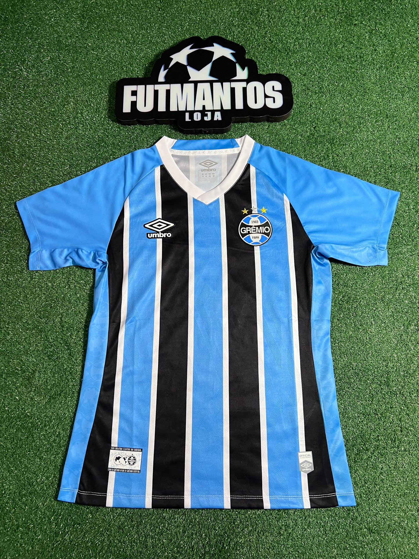 Camisa Grêmio Tricolor 25/26- FEMININA | FutMantos