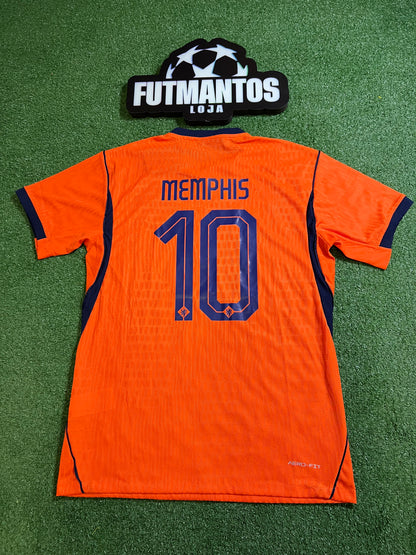 Camisa Holanda 26/27-Jogador-Memphis#10 | FutMantos