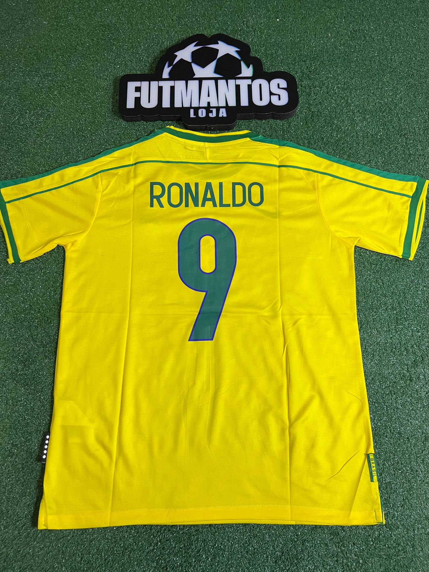Camisa Brasil 1998 - #9 RONALDO | FutMantos