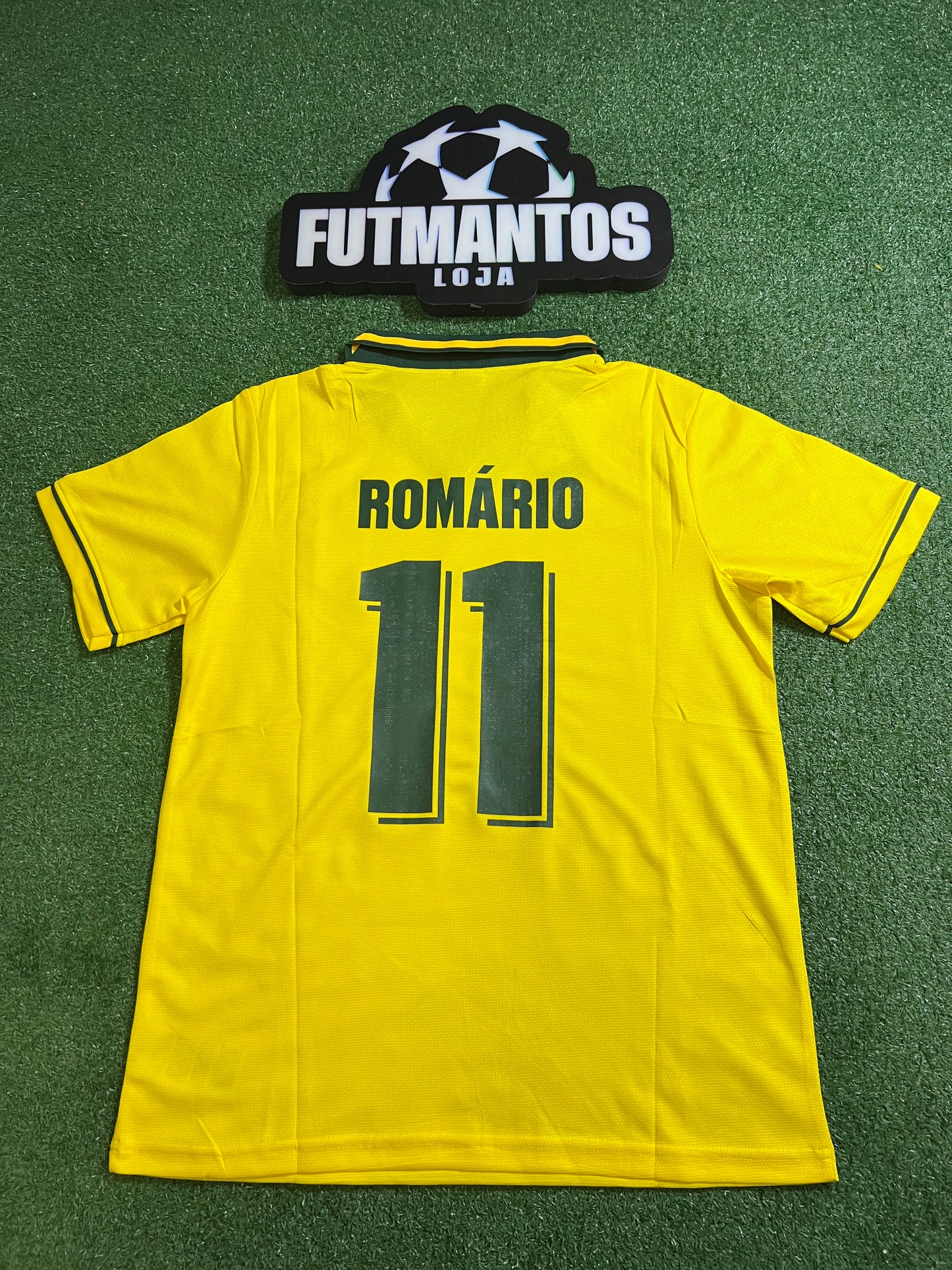Camisa Brasil 1994 - Romário #11 | FutMantos