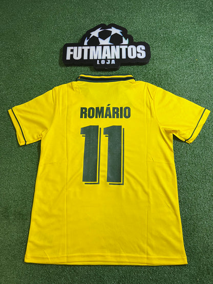 Camisa Brasil 1994 - Romário #11 | FutMantos