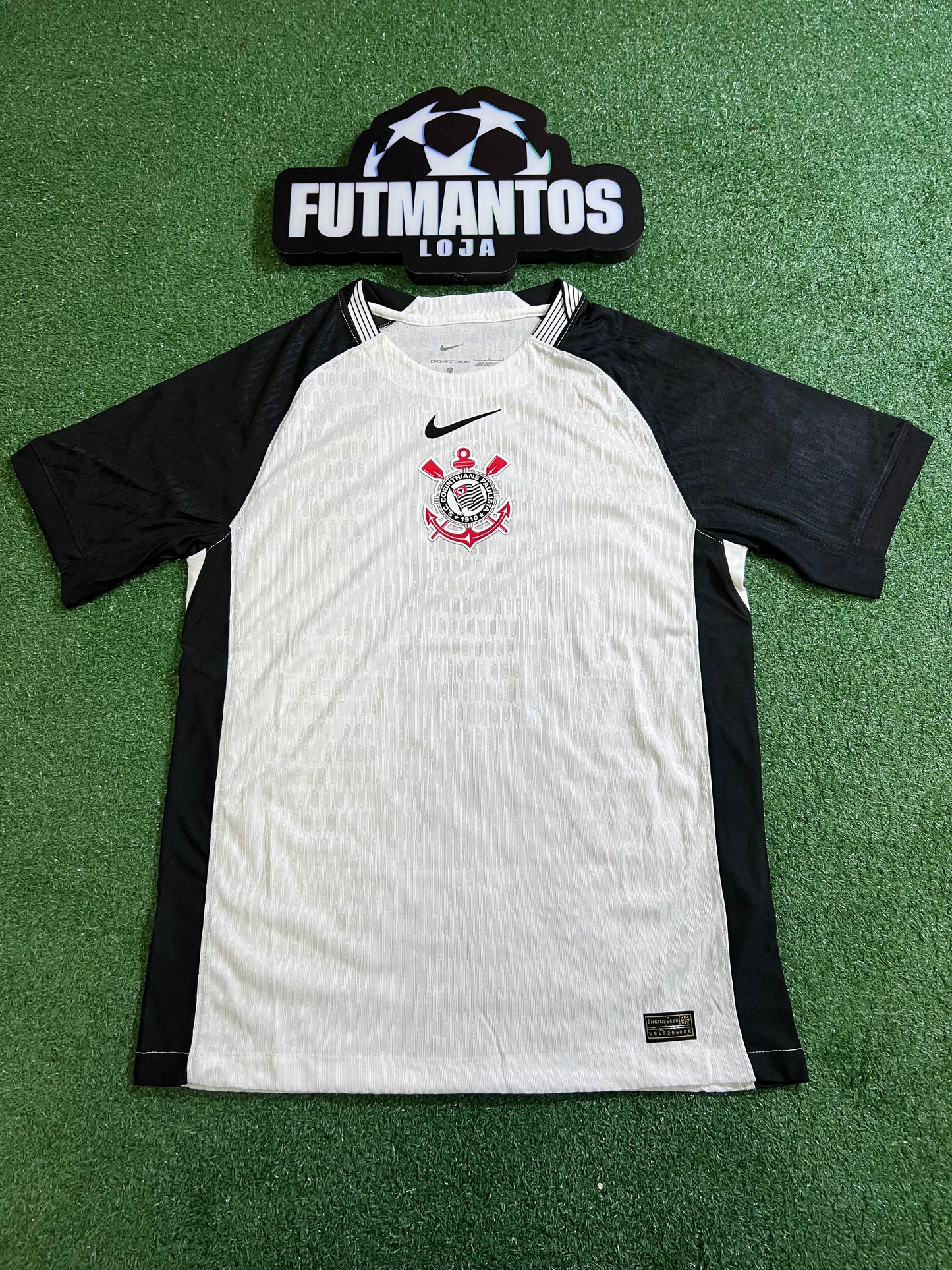 Camisa Corinthians Titular 25/26 - Versão jogador | FutMantos