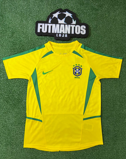 Camisa Brasil 2002 - Retrô | FutMantos