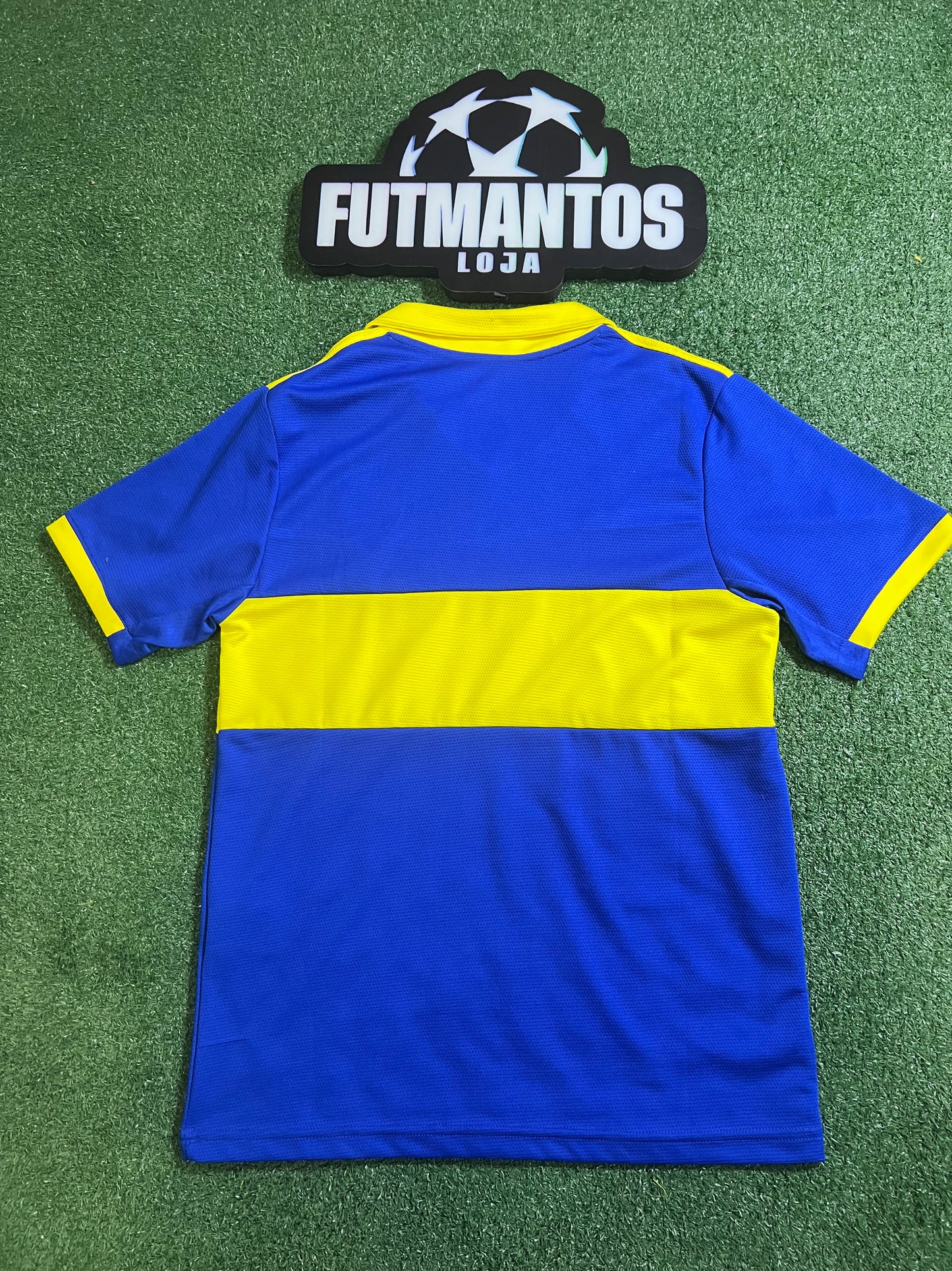 Camisa Boca Juniors 22/23 - Torcedor | FutMantos - Pequeno fio puxado