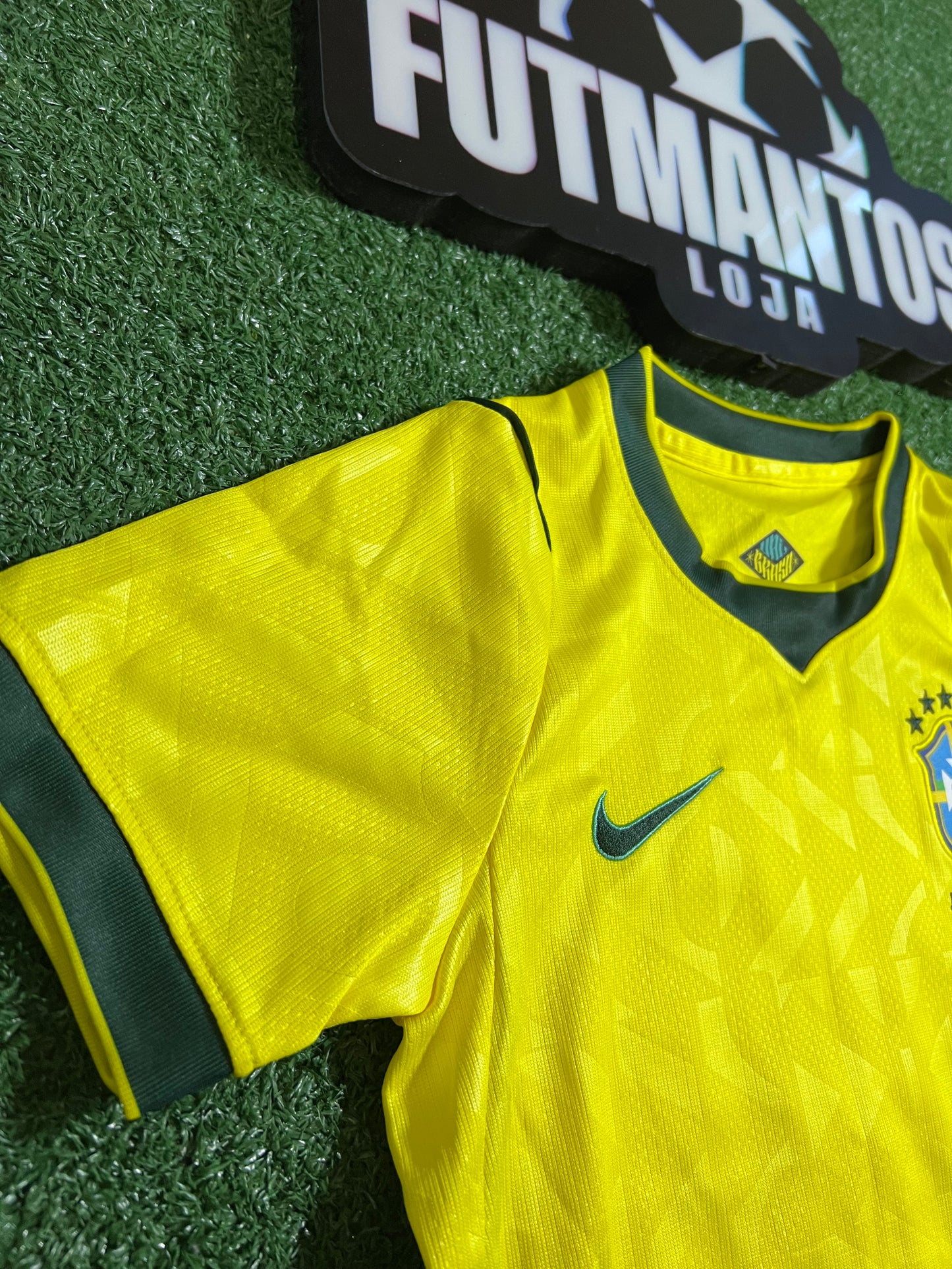 kit Infantil Brasil 26/27 - Amarelo |  FutMantos