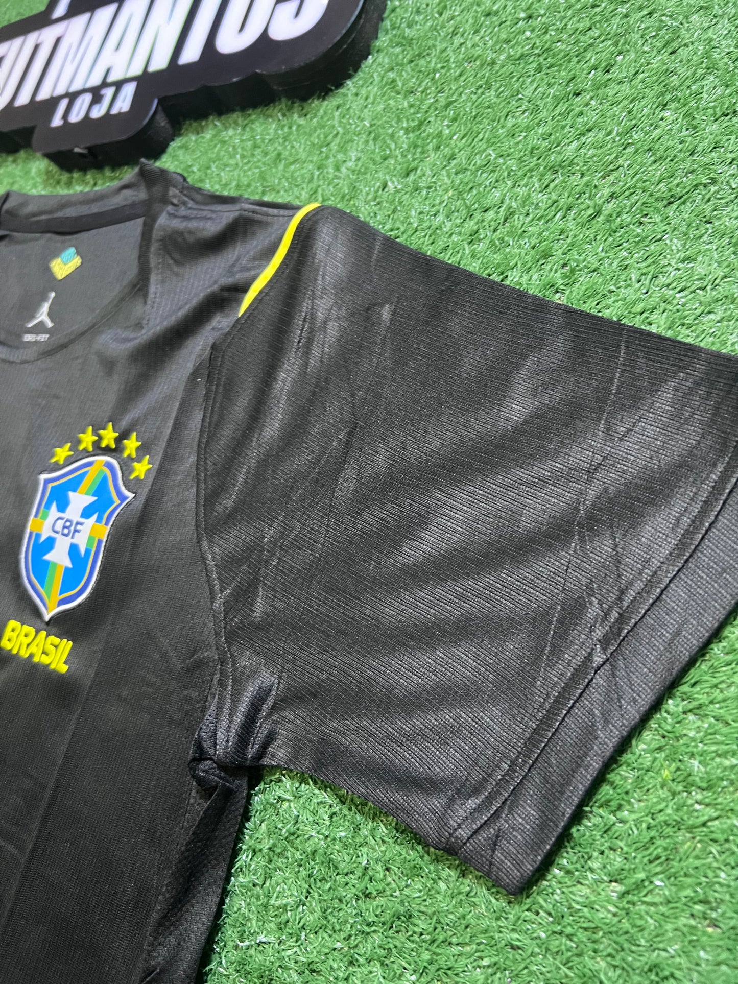 Camisa Brasil III 26/27 - Torcedor Preta | Futmantos