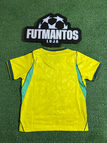 kit Infantil Brasil 26/27 - Amarelo |  FutMantos