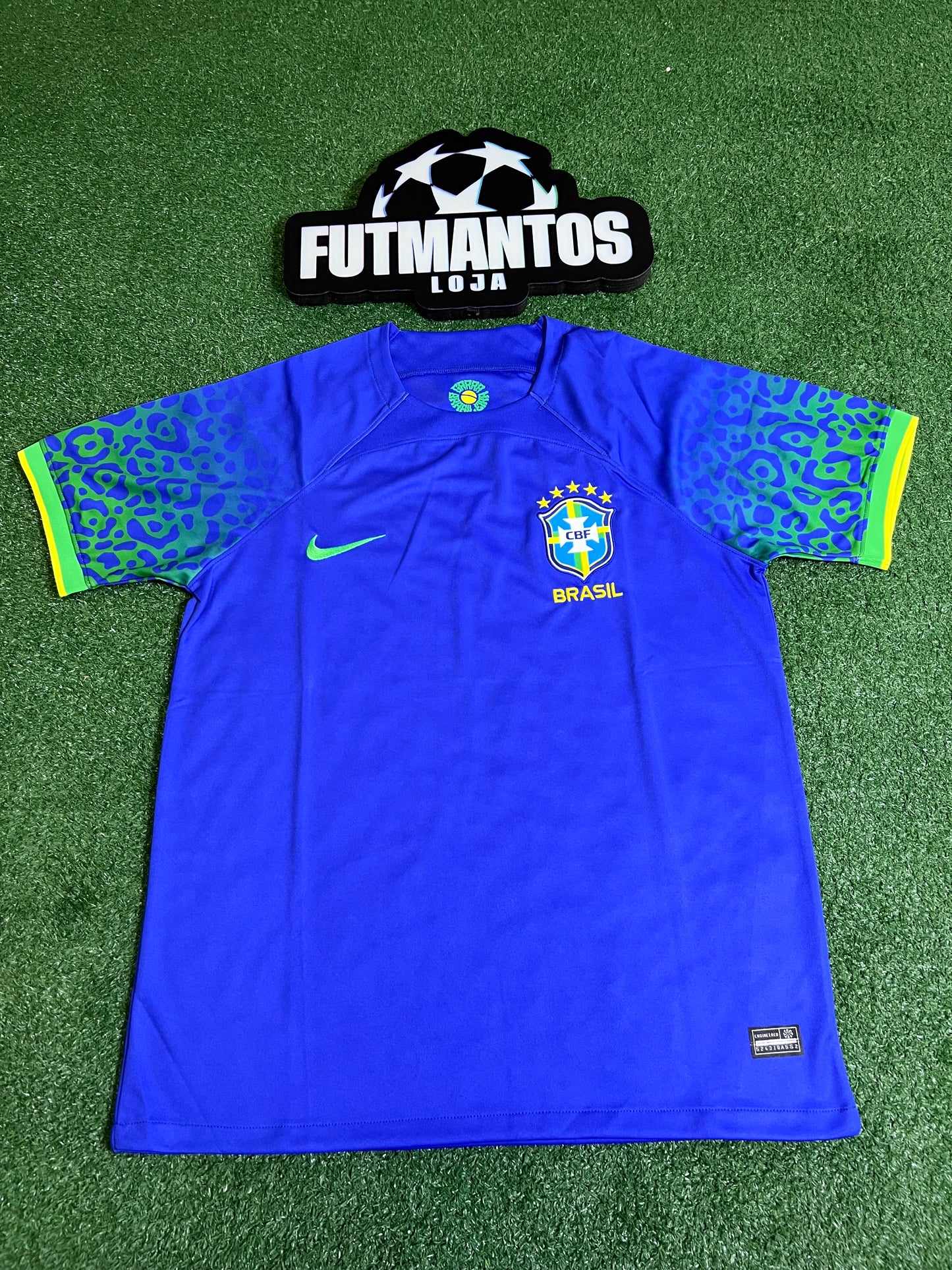 Camisa Brasil 2022 - Torcedor Azul | Futmantos