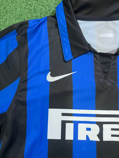 Camisa Inter de Milão 2008 - Ibrahimovic #8 Centenário | FutMantos