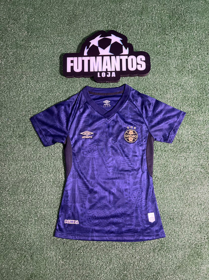 Camisa Grêmio III Marinho 25/26 - Feminina | FutMantos