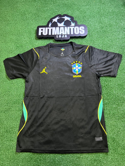 Camisa Brasil III 26/27 - Torcedor Preta | Futmantos