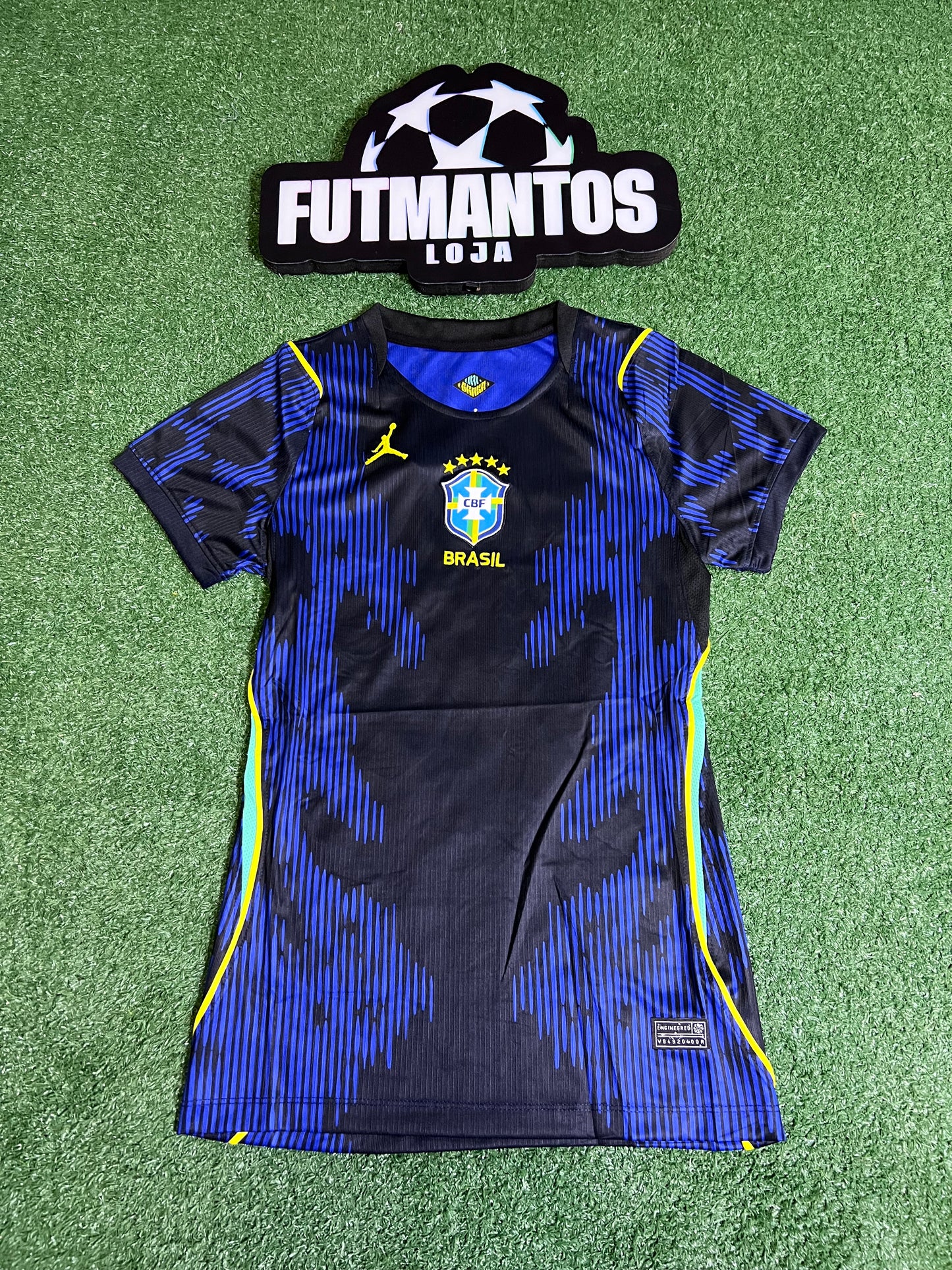 Camisa Brasil Azul 26/27 - Feminina | Futmantos