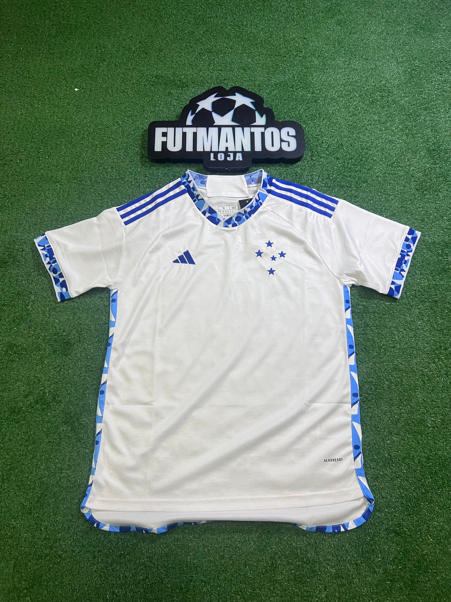Camisa Cruzeiro Branca 24/25 | FutMantos