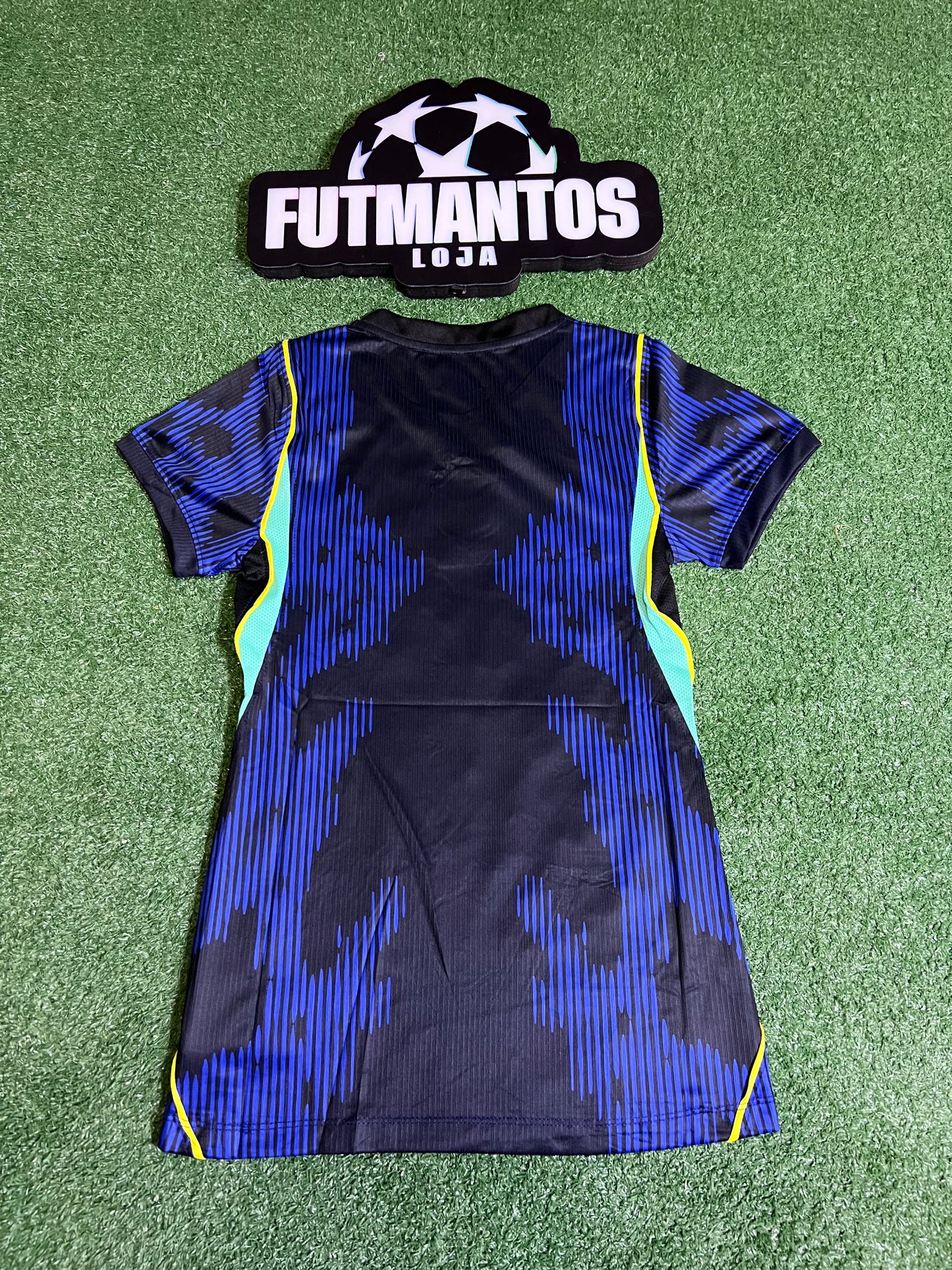 Camisa Brasil Azul 26/27 - Feminina | Futmantos