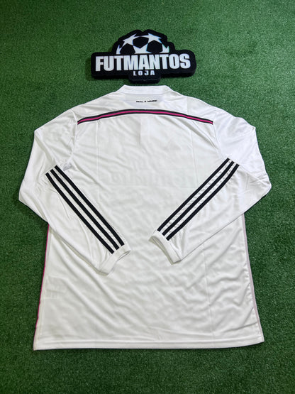 Camisa Real Madrid 2014/15 - Manga Longa | FutMantos