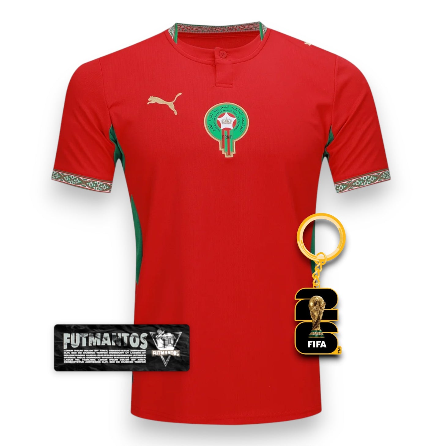 Camisa Marrocos 26/27-Torcedor | FutMantos