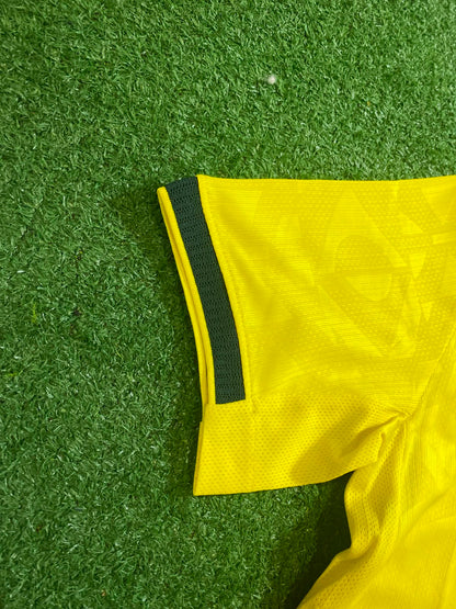 Camisa Brasil Amarela I 26/27 - Torcedo(com Gola em Verde Mais Escuro)| FutMantos