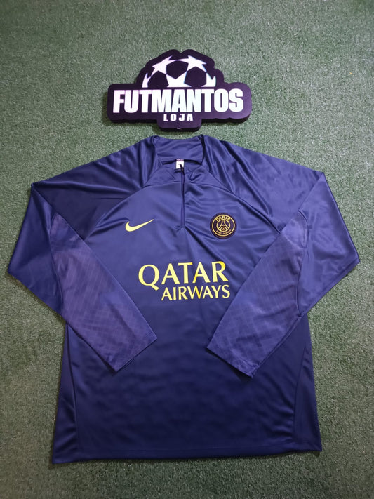 Agasalho Sueter PSG Azul 23/24|FutMantos
