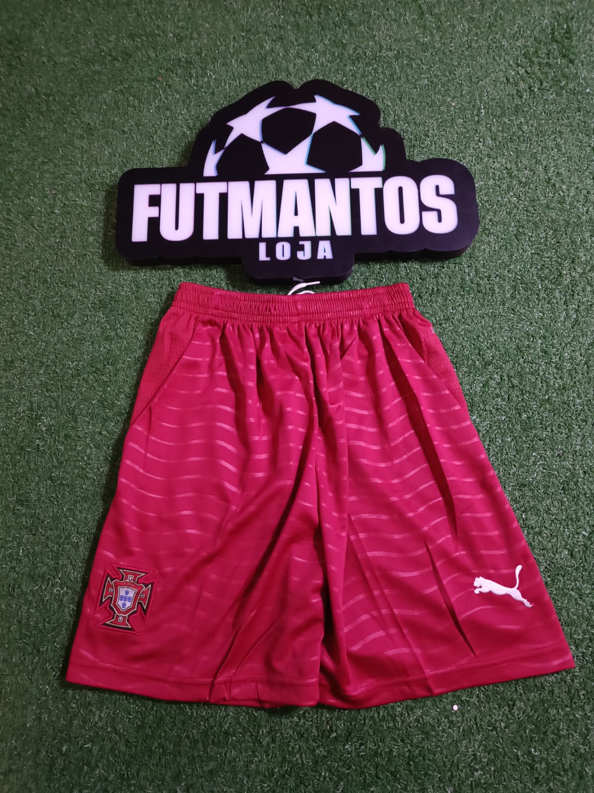 Kit Infantil Portugal l 26/27 - Vermelho | FutMantos