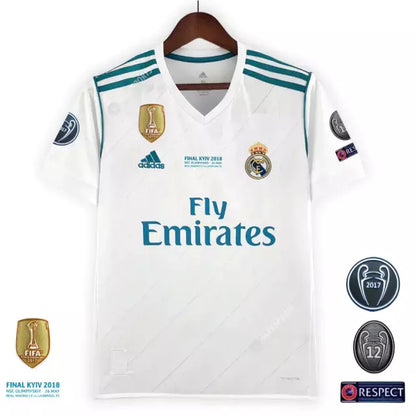 Camisa Real Madrid I 17/18 - Retrô - Ronaldo #7