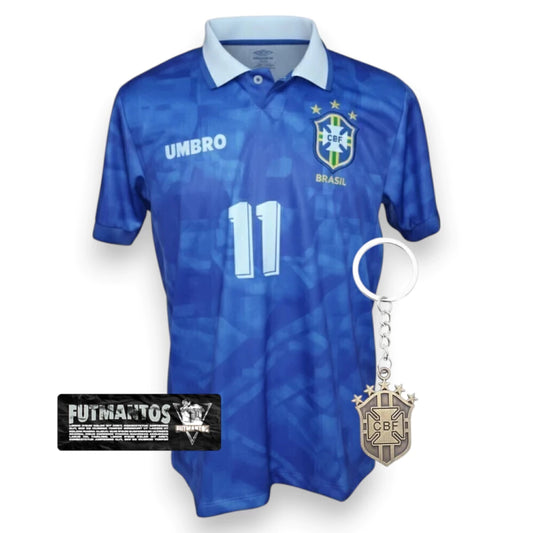Camisa Brasil 1994 - Romário #11 | FutMantos
