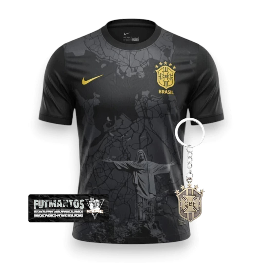 Camisa Brasil 24/25-Cristo | FutMantos