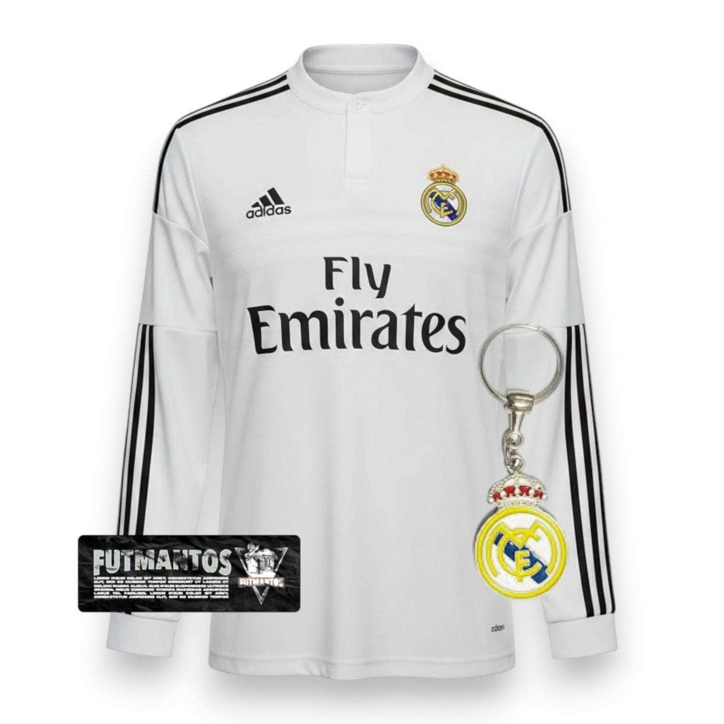 Camisa Real Madrid 2014/15 - Manga Longa | FutMantos