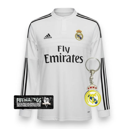 Camisa Real Madrid 2014/15 - Manga Longa | FutMantos