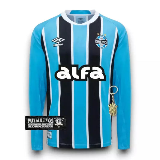 Camisa Grêmio Tricolor 24/25 - Manga Longa | FutMantos