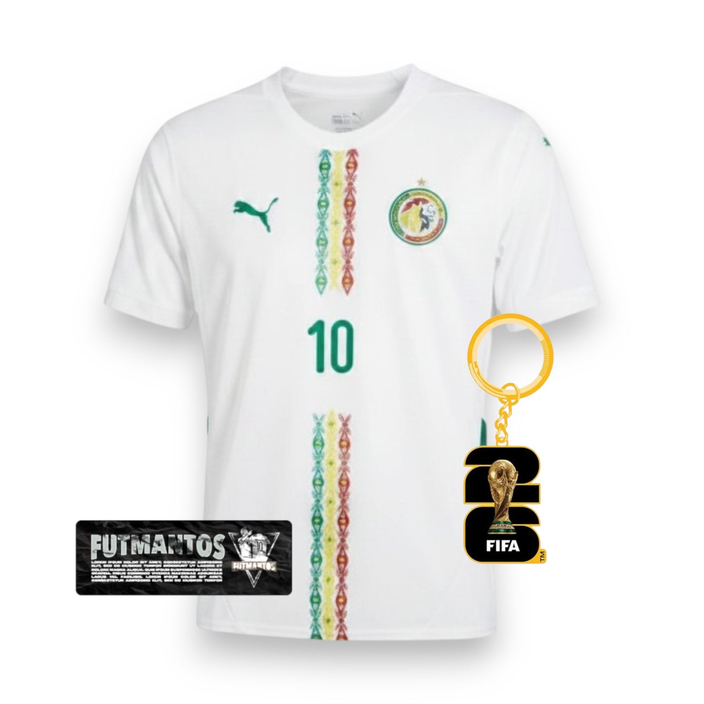 Camisa Senegal 25/26-Torcedor#10 | FutMantos