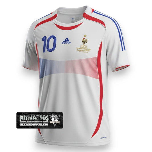 Camisa França Copa Do Mundo 2006 Zidane #10 | FutMantos