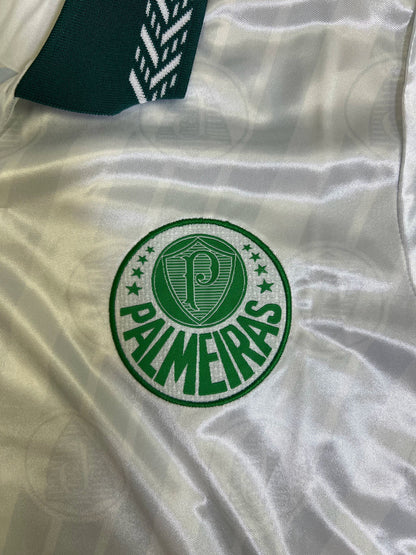 Camisa Palmeiras Branca Retro Parmalat 1995 |FutMantos