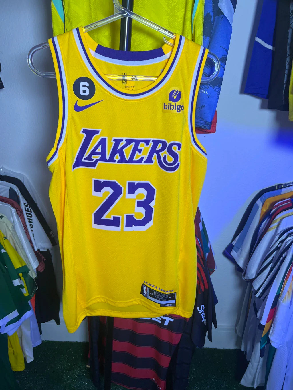 Regata Los Angeles Lakers #23 JAMES | FutMantos