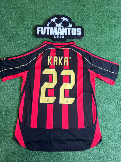 Camisa AC Milan 2006/07 - #22 KAKÁ | FutMantos